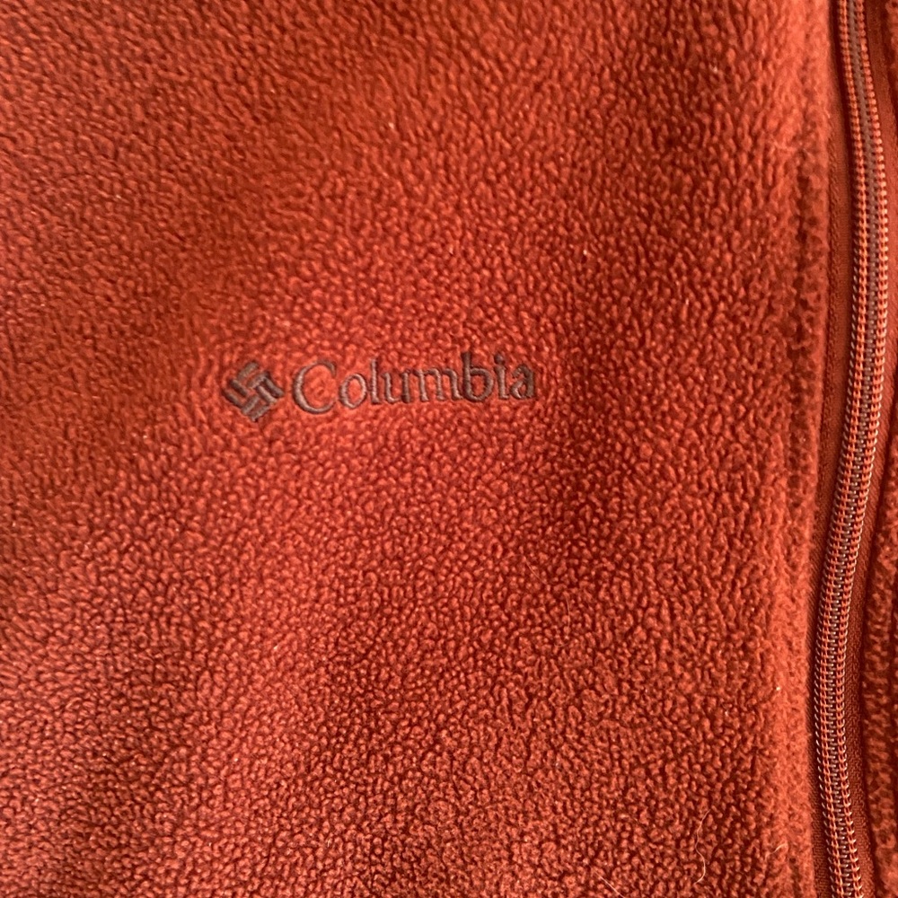 columbia mens medium fleece vest